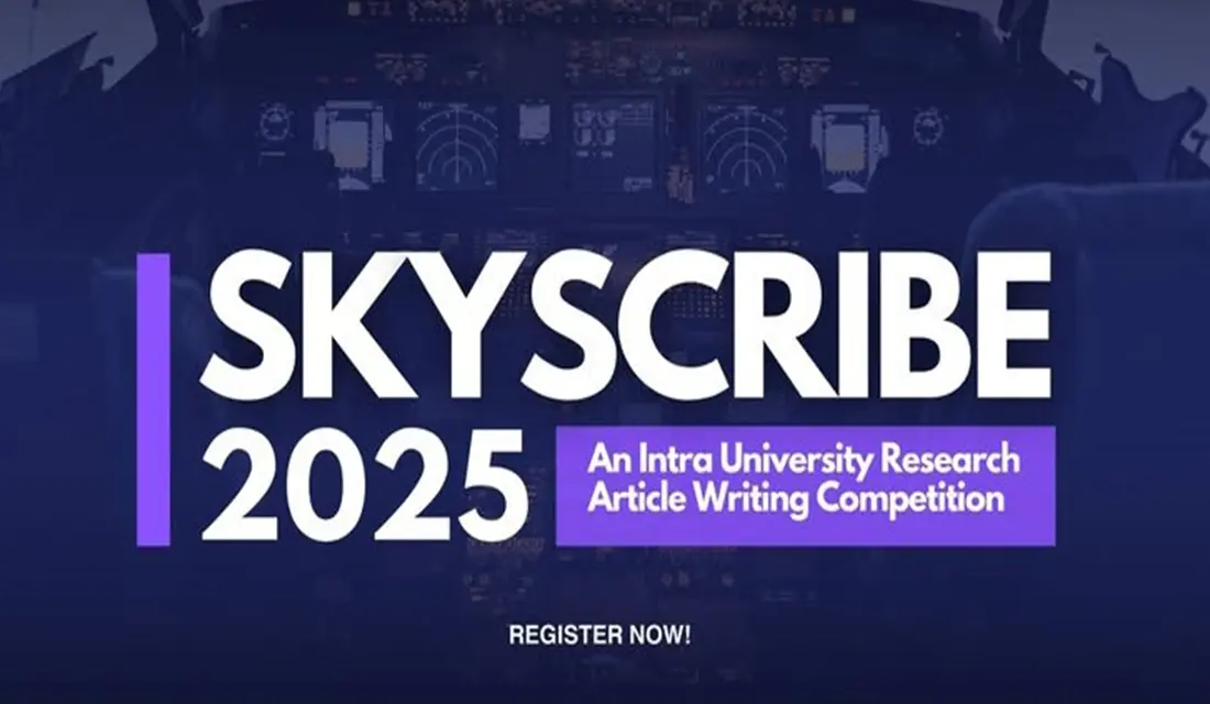 SKYSCRIBE 2025: An intra-university research article writing competition Activity Image